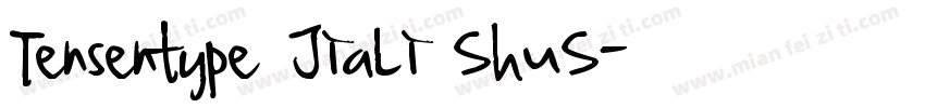 Tensentype JiaLi ShuS字体转换